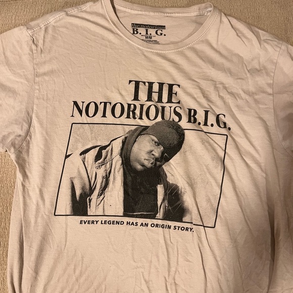 White Graphic Shirt - Picture 1 of 2